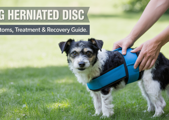 Herniated Disc in Dogs: Symptoms, Treatment & Recovery Guide