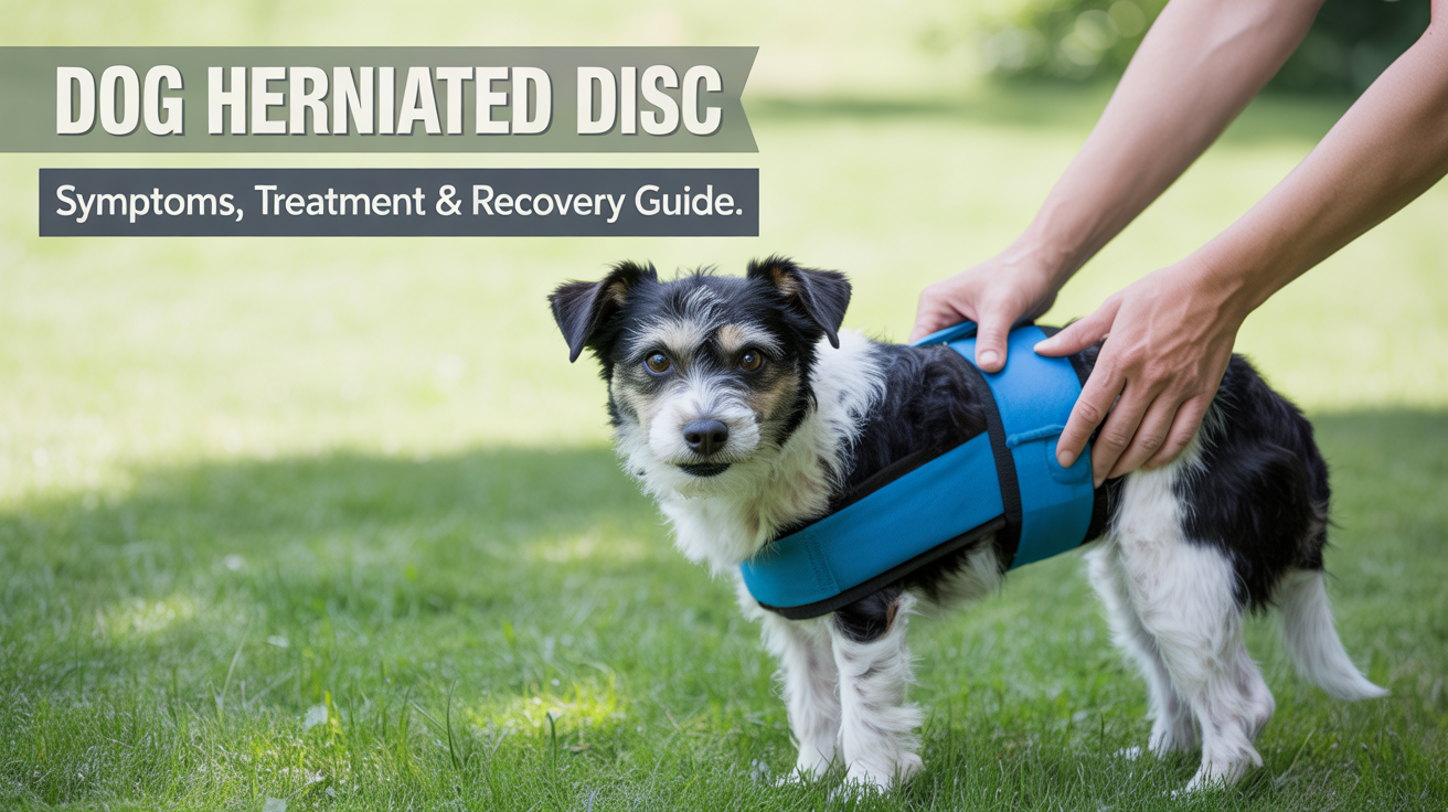 Herniated Disc in Dogs: Symptoms, Treatment & Recovery Guide