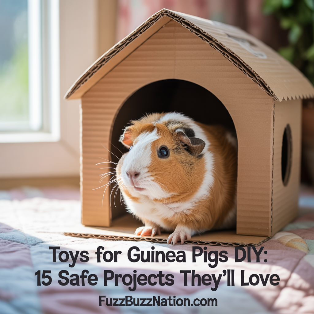 Toys for Guinea Pigs DIY: 15 Safe Projects They’ll Love