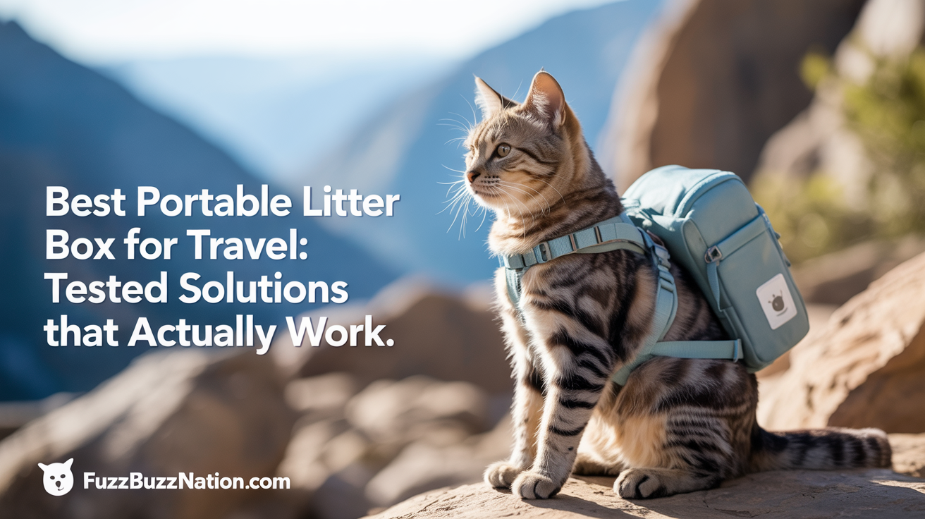 Best Portable Litter Box for Travel: Tested Solutions That Actually Work