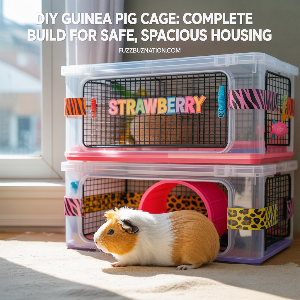 DIY Guinea Pig Cage: Complete Build Guide That Works