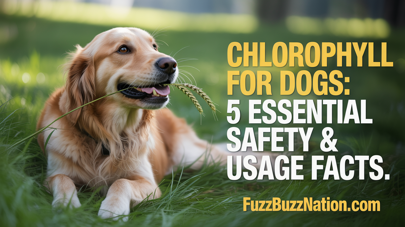 Chlorophyll for Dogs: 5 Essential Safety & Usage Facts