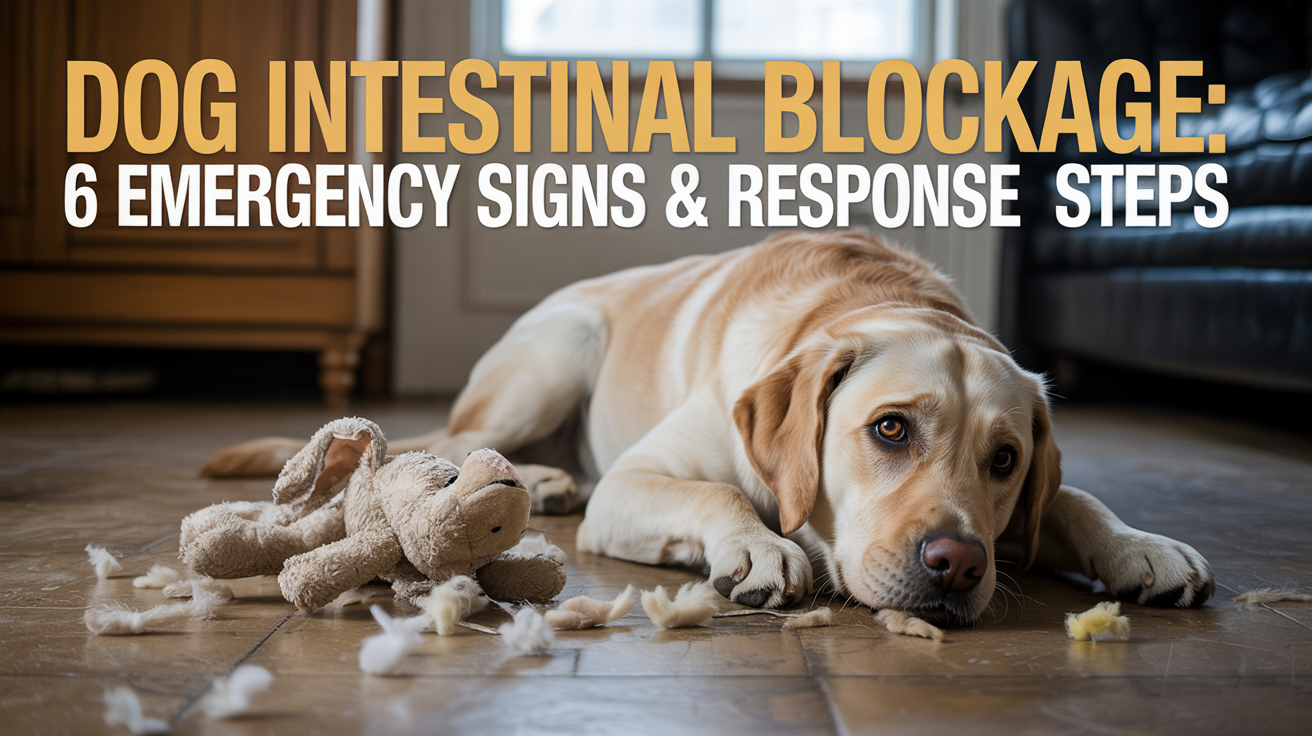 Dog Intestinal Blockage: 6 Emergency Signs & Response Steps