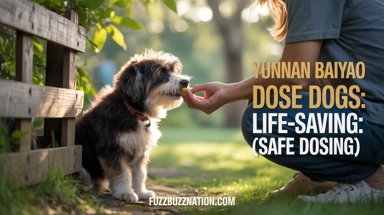 Yunnan Baiyao Dose Dogs: Life-Saving Guide (Safe Dosing)