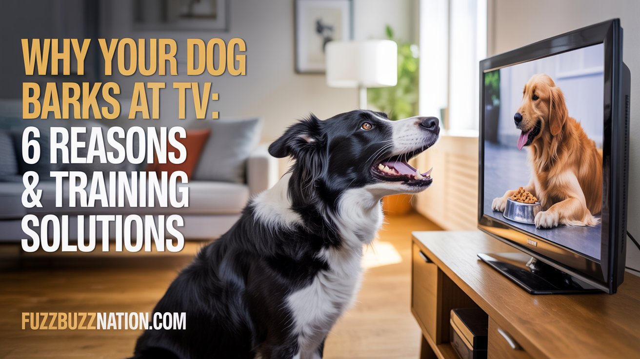 Why Your Dog Barks at TV: 6 Reasons & Training Solutions
