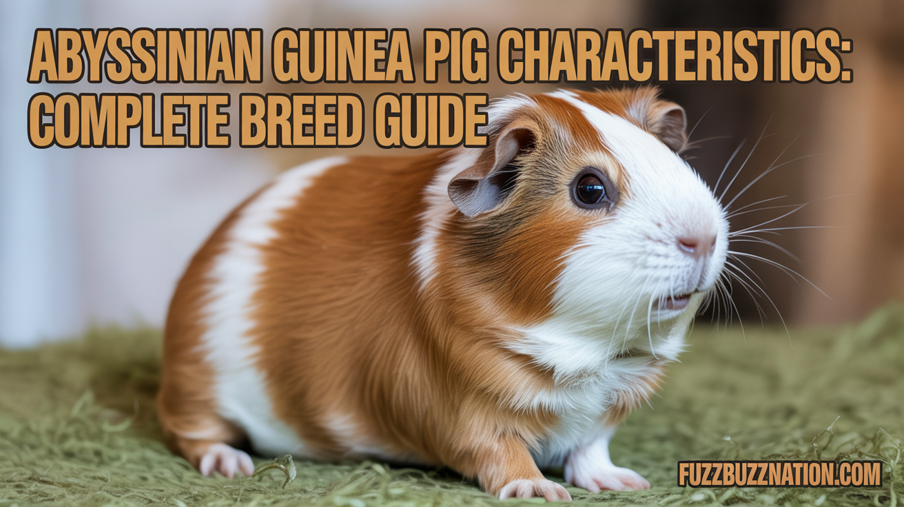 Abyssinian Guinea Pig Characteristics: Complete Breed Guide