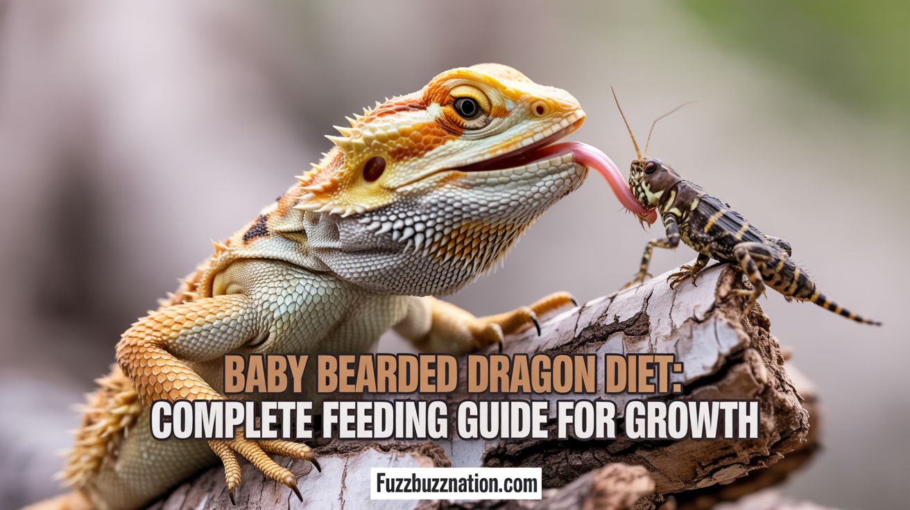Baby Bearded Dragon Diet: Complete Feeding Guide for Growth