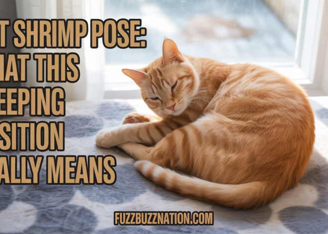 Cat Shrimp Pose: What This Sleeping Position Really Means