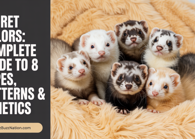 Ferret Colors: Complete Guide to 8 Types, Patterns & Genetics