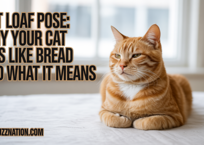 Cat Loaf Pose: Why Your Cat Sits Like Bread and What It Means