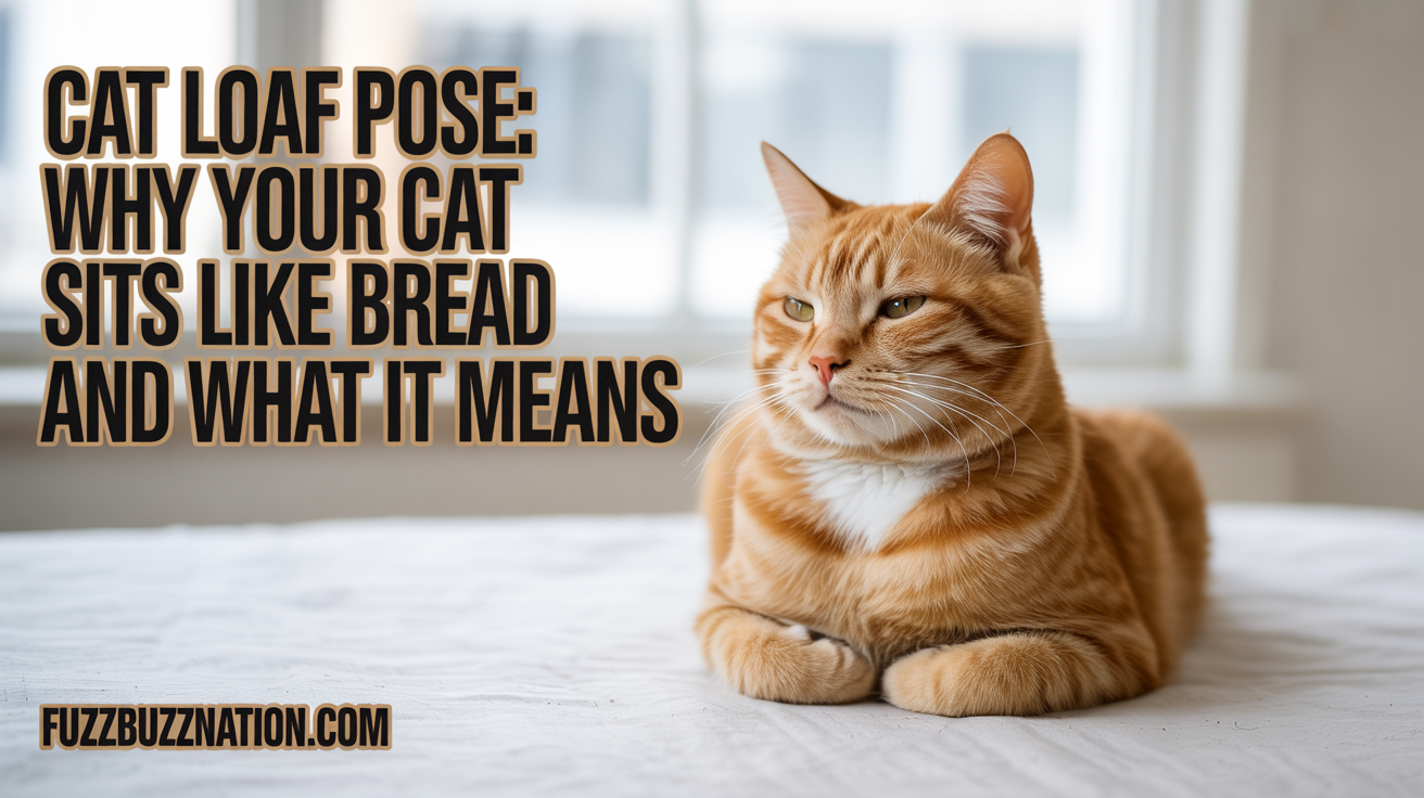 Cat Loaf Pose: Why Your Cat Sits Like Bread and What It Means