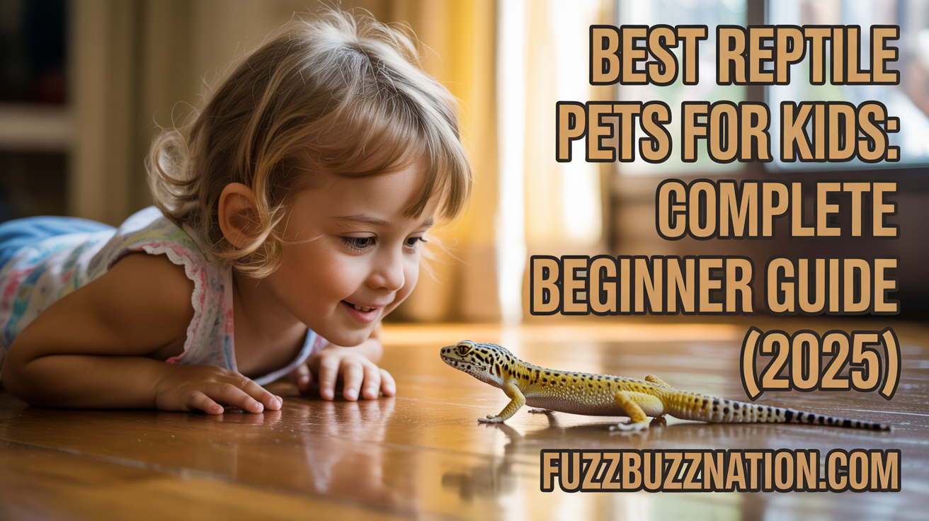 Best Reptile Pets for Kids: Complete Beginner Guide (2025)