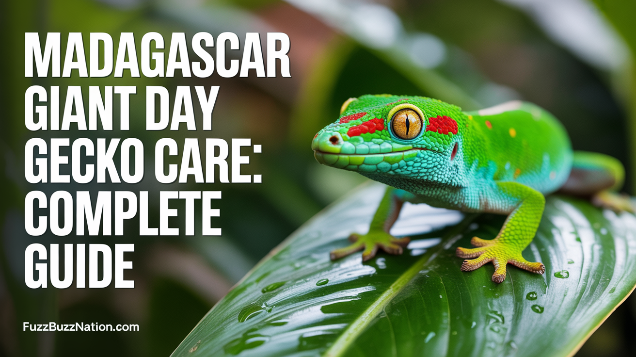 Madagascar Giant Day Gecko Care: Complete Guide