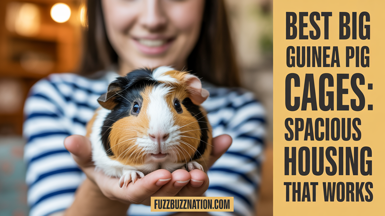 Best Big Guinea Pig Cages: Spacious Housing That Works