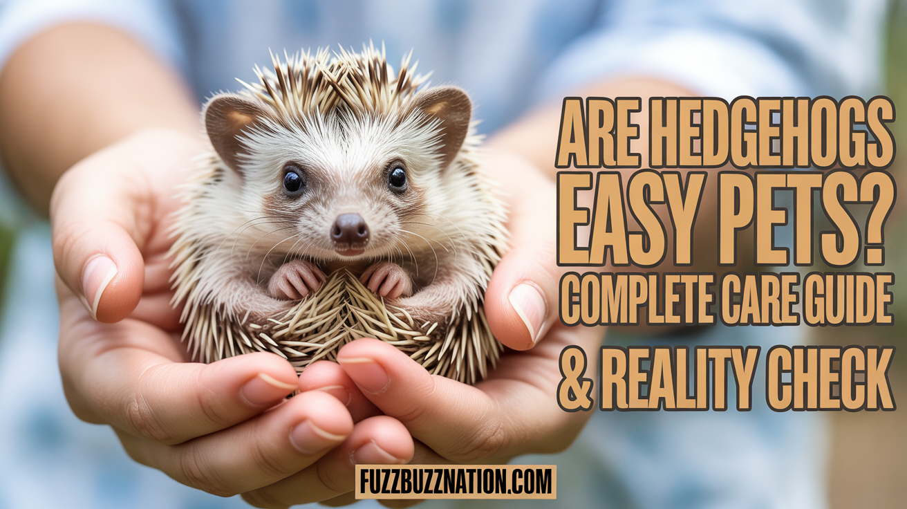 Are Hedgehogs Easy Pets? Complete Care Guide & Reality Check