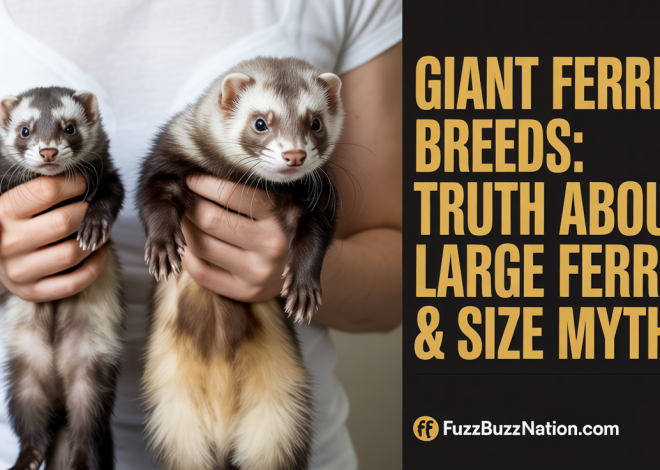 Giant Ferret Breeds: Truth About Large Ferrets & Size Myths