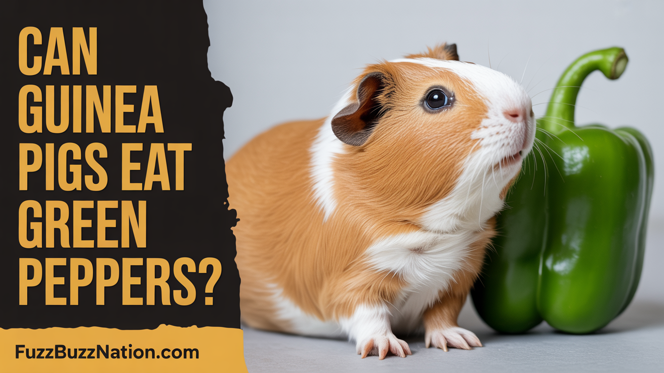 Can Guinea Pigs Eat Green Peppers? Daily Feeding Guide