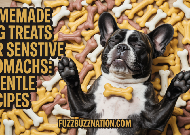 Homemade Dog Treats for Sensitive Stomachs: 8 Gentle Recipes