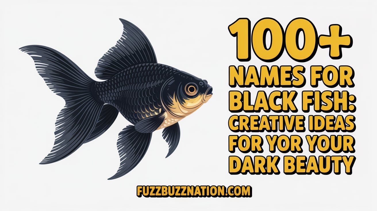 100+ Names for Black Fish: Creative Ideas for Your Dark Beauty