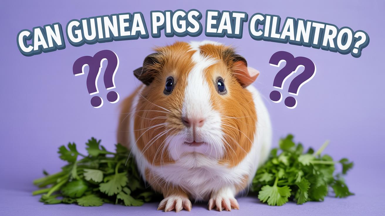 Can Guinea Pigs Eat Cilantro? Your Cavy Will Love This Herb