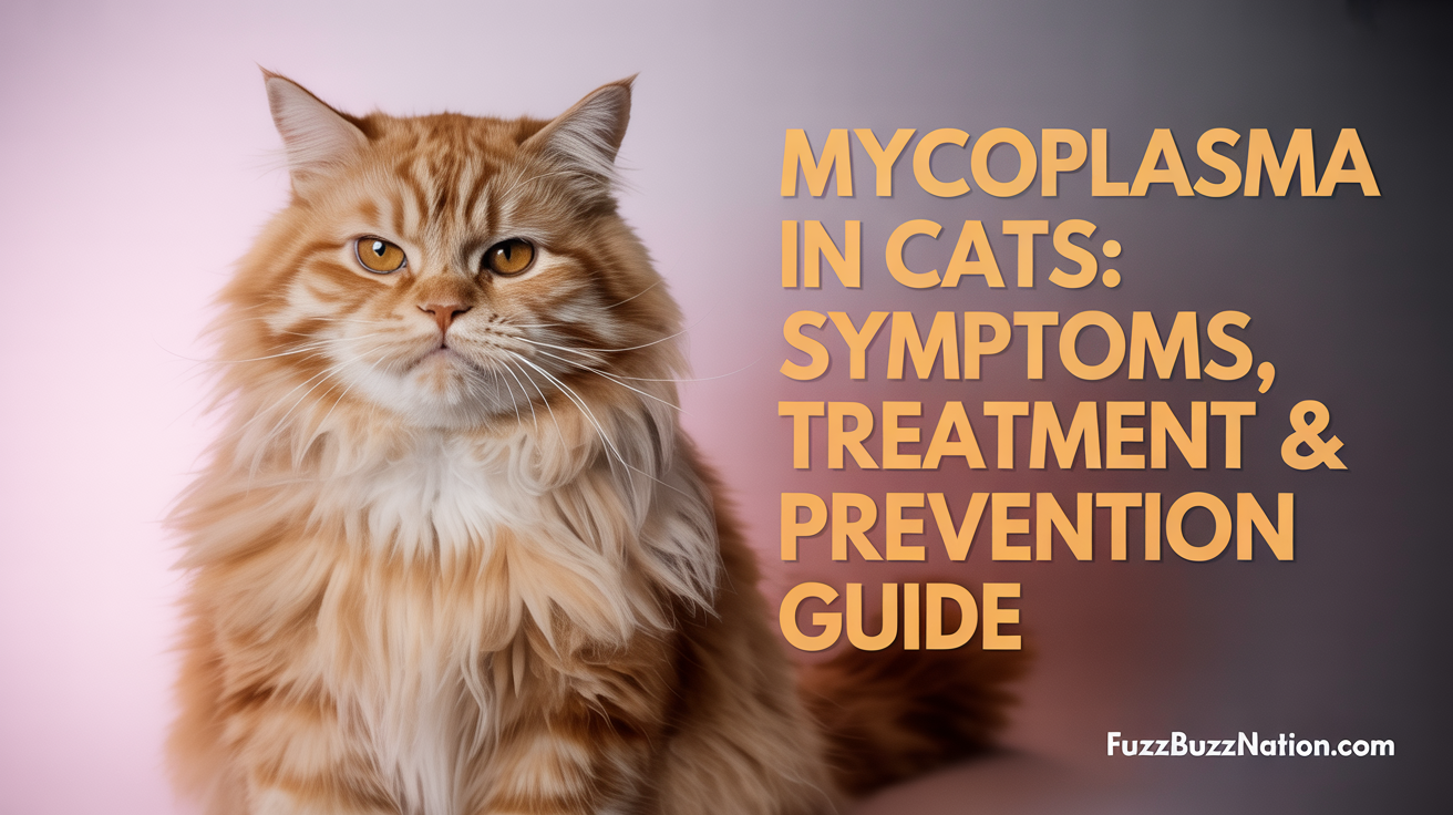 Mycoplasma in Cats: Symptoms, Treatment & Prevention Guide
