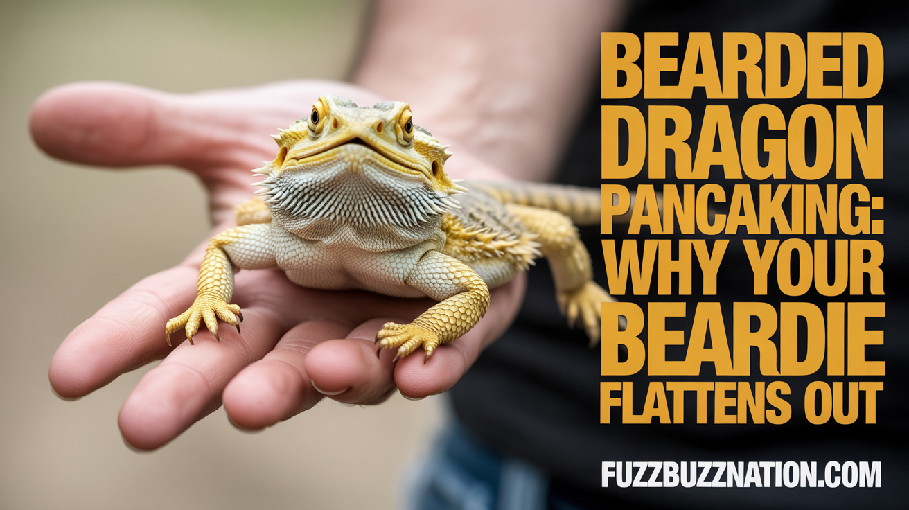 Bearded Dragon Pancaking: Why Your Beardie Flattens Out