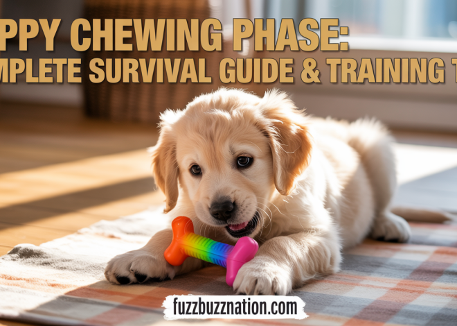 Puppy Chewing Phase: Complete Survival Guide & Training Tips