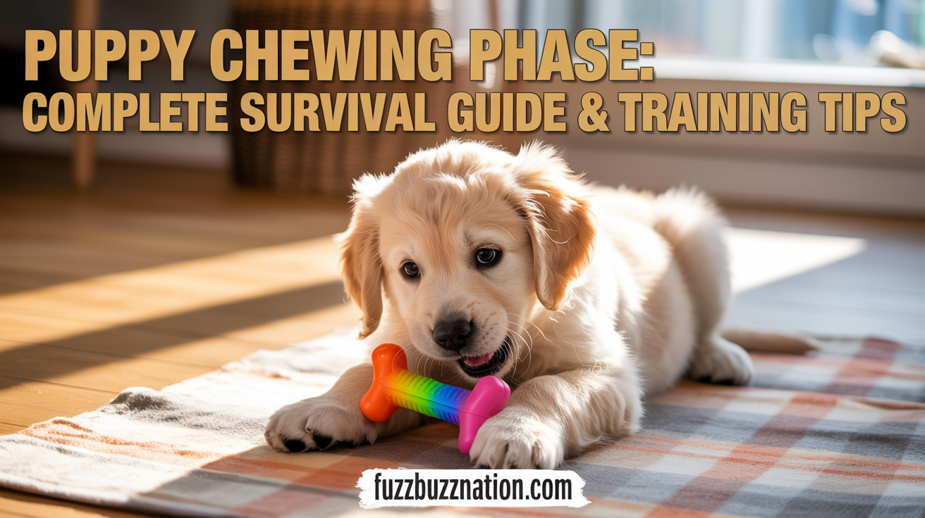Puppy Chewing Phase: Complete Survival Guide & Training Tips