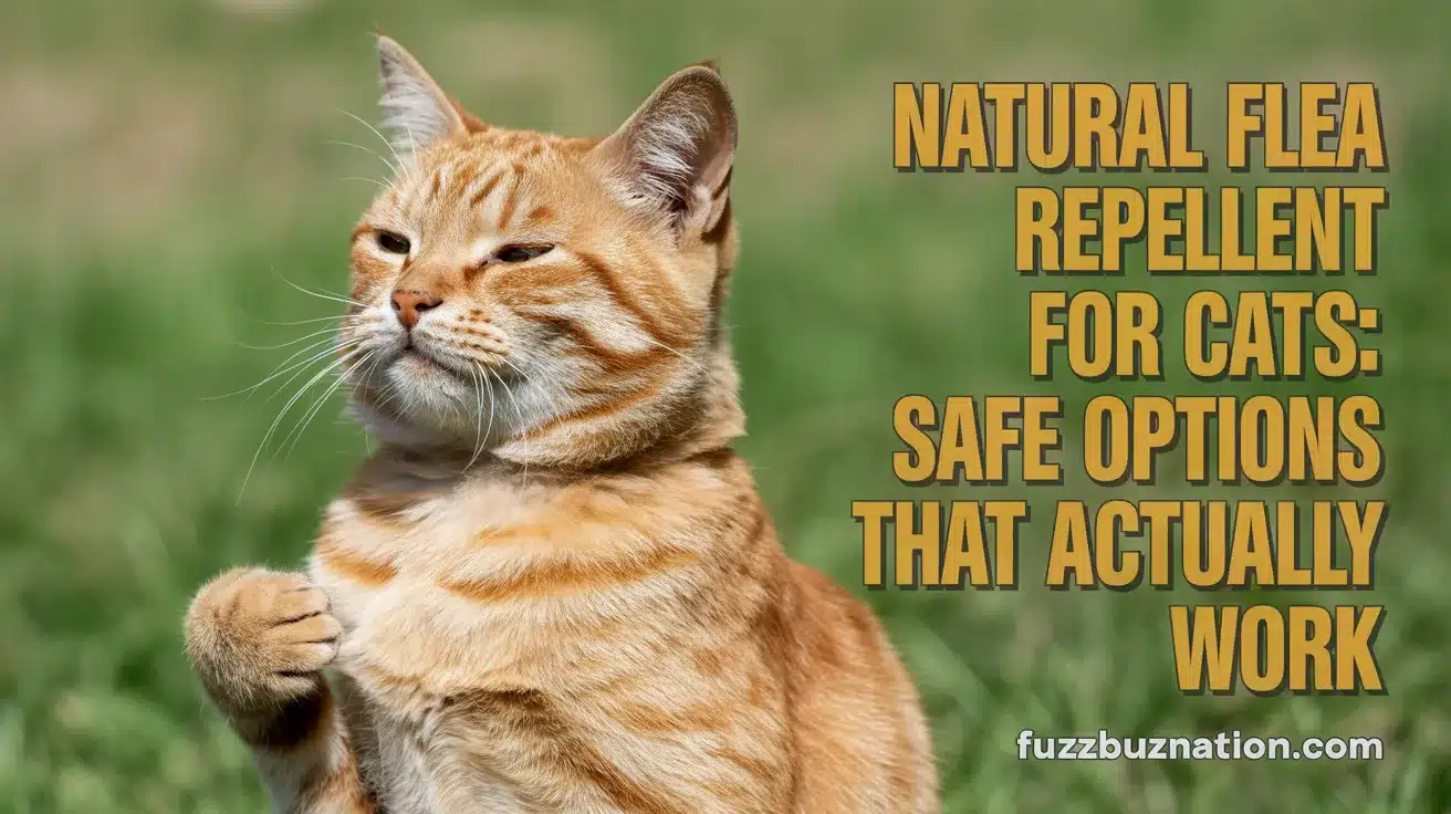 Image result for Natural Flea Repellent for Cats: Safe Options That Actually Work